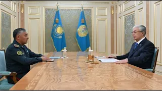 The Head of State held a meeting with Minister of Defense Aidos Myrzakhmetov