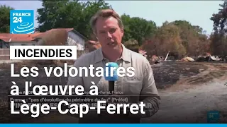 Incendie en Gironde : les habitants de Lège-Cap-Ferret ne peuvent pas encore rentrer • FRANCE 24