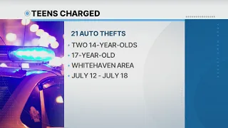 Three teens arrested, linked to 21 auto thefts in Memphis