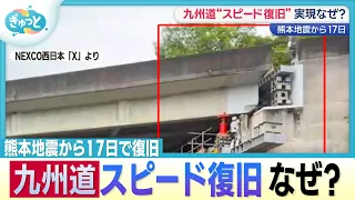 How Was the Kyushu Expressway Restored So Quickly? [Gyutto] Broadcast August 14, 2026