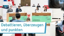 Jugend debattiert – Landesfinale Brandenburg 2026 Jugend debattiert – Landesfinale Brandenburg 2026