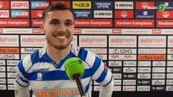 Levi Schoppema na De Graafschap - Dordrecht: 'Mooi dat supporters achter ons stonden'