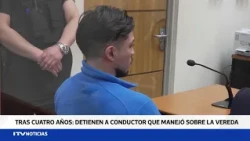 Driver who caused damage on a Punta Arenas sidewalk in 2022 is arrested