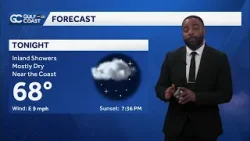 В субботу вечером во внутренних районах юго-западной Флориды ожидаются отдельные кратковременные ...