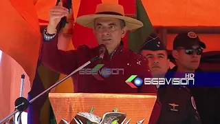 La Paz: "Passing the Hydrocarbons and Mining law will bring in money, and that's how public works...