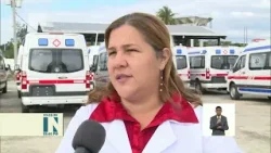 Ambulancias para movilidad en instituciones hospitalarias en Cuba