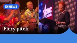 Hanson takes aim at Coalition in fiery pitch to conservative voters | ABC NEWS