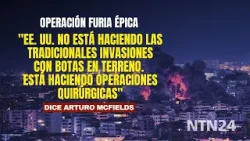 "EE UU no está en tradicionales invasiones con botas en terreno. Estas son operaciones quirúrgicas"