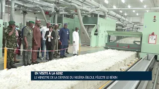 Visiting GDIZ: Nigerian Defense Minister dazzled, praises Benin