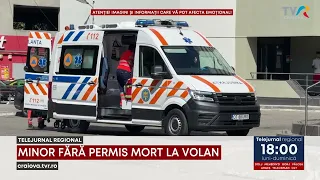 UNLICENSED MINOR DIES AT THE WHEEL