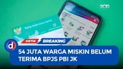 Mensos Ungkap 5,4 Juta Warga Miskin Belum Terima BPJS PBI JK