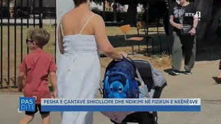 Pasdite - Pesha e çantave shkollore dhe ndikimi në fizikun e nxënësve 18.09.2026