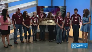 Walton County Georgia 4-H BB Team talks Daisy BB Gun Nationals in the 5NEWS studio