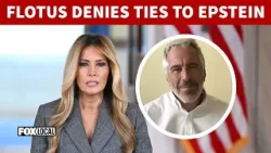 FULL: First Lady Melania Trump addresses alleged ties to Epstein