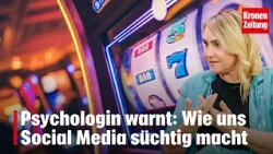 Psychologist warns: "Social media is like a one-armed bandit!" | krone.tv "FOCUS ON MEDIA"