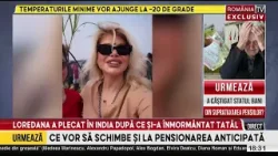 Loredana Groza a plecat din România după ce și-a înmormântat tatăl