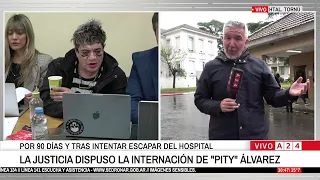 🔴 La Justicia dispuso la internación de "Pity" Álvarez
