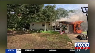 ECFR: Smoldering garbage sparks house fire; 1 hospitalized