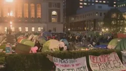 Protests continue at Columbia University