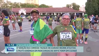 Duque de Caxias Race brings together athletes for 5 km and 10 km courses in Cuiabá