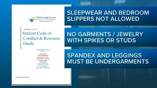 Hillsborough County Schools has a new dress code for this upcoming school year