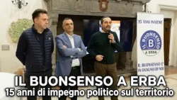 "Buonsenso" in Erba celebrates 15 years: the story of the civic list led by Alessio Nava