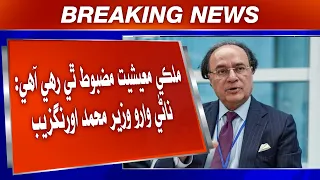 Mulki maeeshat mazboot thi rahi aahe: Wazir-e-Khazana Muhammad Aurangzeb
