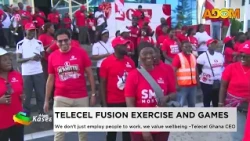 Telecel Fusion Exercise and Games: We don't just employ people to work; we value wellbeing - Telecel
