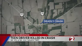 Teen driver killed in crash in Salem Township