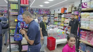 افتتاح الفرع الثاني ل عالم الشيقل في مدينة طولكرم