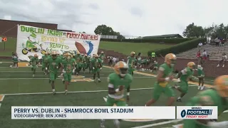 Dublin rolls to victory against Perry on Football Friday Night