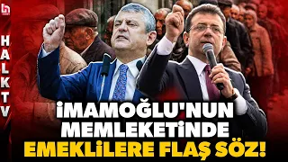 ÖZGÜR ÖZEL'DEN EMEKLİLERE FLAŞ SÖZ! En düşük emekli maaşı için rakam verdi!