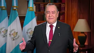 Mensaje del presidente Alejandro Giammattei a la nación.