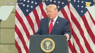 Trump encabezó el acto de homenaje a las víctimas del 11-S │N20:30│11-09-26