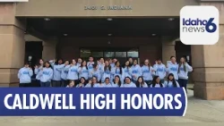 Caldwell High School Student Council Earns Statewide Award