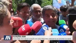 VOTING DAY FOR THE TWO MAIN CANDIDATES FOR GOVERNOR OF BAHIA - 10/04/2026