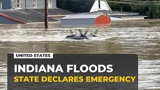 Indiana declares emergency as historic storms batter the US Midwest