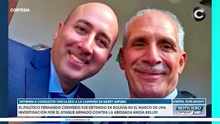 Political consultant Fernando Cerimedo captured at Bolivian airport following armed attack