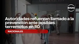 Authorities reinforce call for earthquake prevention in DR