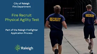 Raleigh Fire Department Updated Agility Test