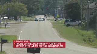 Suspect killed, woman dead after 10-hour standoff in Byhalia
