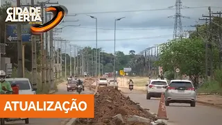 City Hall carries out roadworks on Estrada dos Periquitos; check the status of the road
