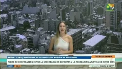 LHD6 - Anibal Lanz | Firma de cooperacion entre la secretaria de deportes y la fed. atletica ER