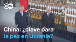 Presidente alemán pide a China que use su influencia para poner fin a la guerra en Ucrania