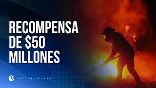Fires in Tolima: $50 million reward offered for each perpetrator