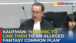 Адвокат Кауфман настаивает на том, что недостаточно доказательств «общего плана» между Дутерте и ... Адвокат Кауфман настаивает на том, что недостаточно доказательств «общего плана» между Дутерте и ...