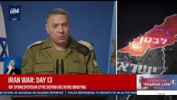 IDF spokesperson delivers nightly briefing IDF spokesperson delivers nightly briefing