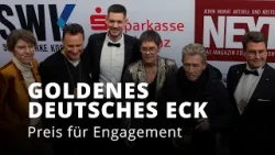 Goldenes Deutsches Eck: Preis für Engagement und Haltung