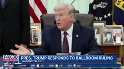 Реакция Трампа на решение судьи, приостановившего строительство бального зала в Белом доме.