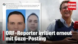 ORF-Reporter irritiert erneut mit Gaza-Posting | krone.tv NEWS